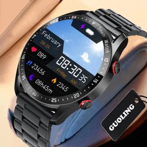 Montres 2023 Nouveau HW20 Smartwatch ECG + PPG 1.28 pouces HD Smart Watch Bluetooth Call Watch Sports Sports Imperproof Smart Watches for Men