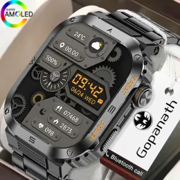 Montres 2023 New Men's Movement Track Health Survering Vocaling Assistant Bluetooth Call IP68 Imperproofing Multiple Sports Mode Smart Watch