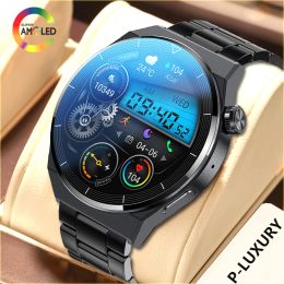 Relojes 2023 New Watch GT3 Pro Smart Watch Men NFC Waterproof Sport Fitness Tracker Bluetooth Call Smartwatch Man para Huawei Android IOS