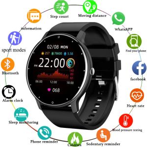 Bekijkt 2023 smartwatch volledig touchscreen horloges sport fitness tracker ip68 waterdichte bluetooth multi dial smart horloge voor mannen vrouwen