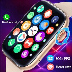 Montres 2024 ECG + PPG Smart Watch Men Men Outdoor Sports Fitness Bracelet Care Care Santé Surveillance des femmes Bluetooth Call Smartwatch