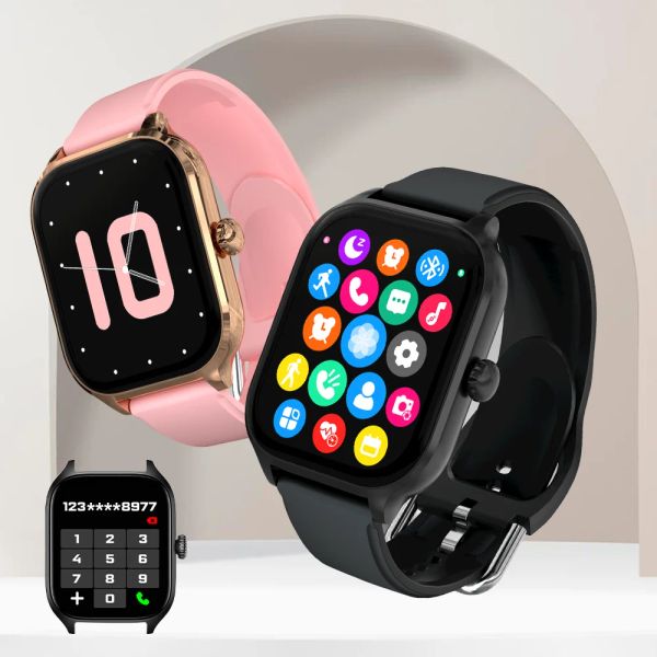 Relojes 2024 Smart Watch Bluetooth Music Music Mode Mode Sports Mensaje Recordatorio Juego Smartwatch para hombres Mujeres Android iOS Phones