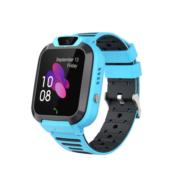 Montres 2G Kids Smart Watch SOS Call LBS Tracker Emplacement SIM Carte Kid Watch Camera Voice Chat IP68 Smart-Apilofr Smartwatch pour les enfants