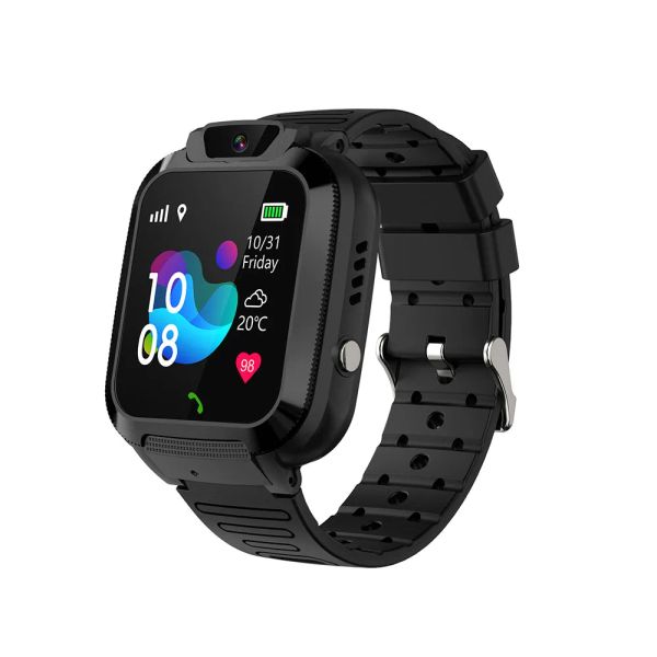 Montres 2G Kids Smart Watch SOS LBS Location Tracker Smart Watch pour les enfants Appareil photo imperméable APPEL VIDEO SMARTWATCH pour les enfants