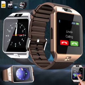 Bekijkt 2G Sim Card Men Smart Watch TF Card Full Touch Telefoon Bekijk Bluetooth Camera Mp3 -speler voor Xiaomi Samsung Smartwatch Men Reloj