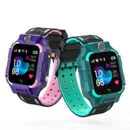 Montres 4G montre intelligente pour enfants GPS WIFI SOS IP67 montre étanche pour enfants insérer carte caméra Montior emplacement téléphone montres