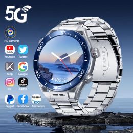 Relojes 5G para Huawei Ultimate Smartwatch hombres GPS HD Cámara SIM Talk 2 + 16G Monitor de ritmo cardíaco salud deportes Fitness reloj inteligente