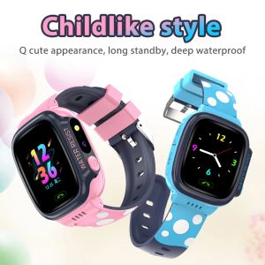 Relojes 696 Y92 Kids Smart Watch 1.44 pulgadas LBS Posicionamiento GPRS Photo impermeable Música SOS Llame a Antilost Watch Children Clock