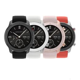 Bekijkt Amazfit GTR Smart Watch 42mm Dial Silicone Band 5ATM Waterdichte GPS Intelligent Sport Pols Smartwatch Global -versie