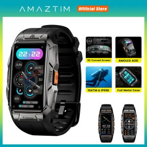 Horloges AMAZTIM TANK X1 Fitness Smartwatch 1.47 