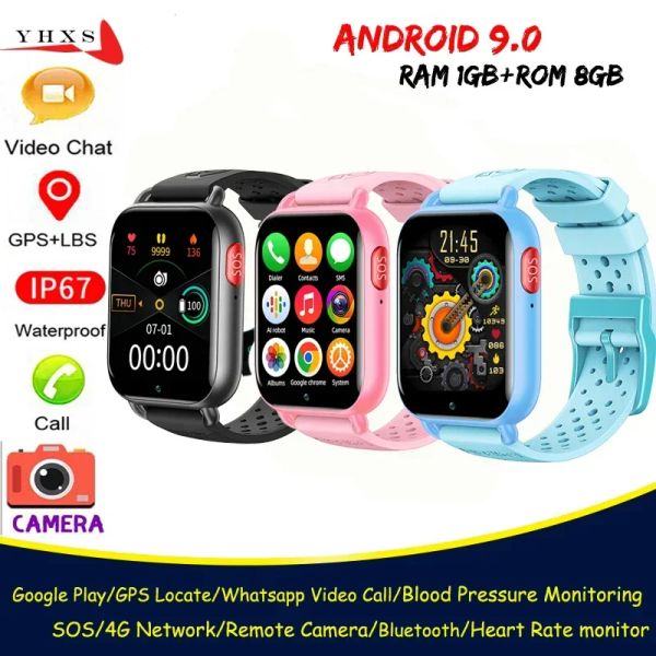 Montres Android 9 Smart 4G ENFIEL AIMILLE Étudiant Student cardiaque Hyper Huadday Pressure Monit