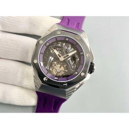montres ap designer montre pour hommes cadran squelette relojes actif tourbillon superclone mouvement mécanique uhr stockage 75h montre royal oak luxe watchbox 9ZQJ