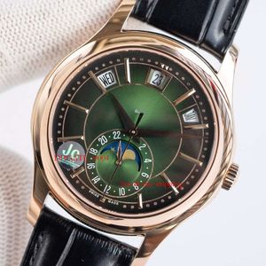Horloges Automatische Mondphasen Designers Business PP5205G-013 Classic 37mm Lurxuy Mens Patesk AAAA Pols 5205G Watches Clock 873 Montredeluxe