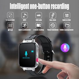 Regarde Bluetooth Running MP3 Poudomètre Poudomé de musique sans perte ebook mini étudiant Walkman Smart Watch Smartwatch Smart Watch Men