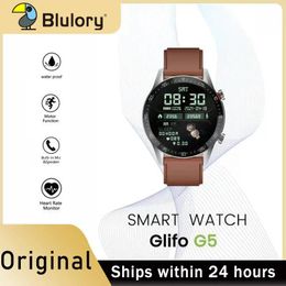 Montres Blulory G5 montre intelligente Bluetooth invite d'appel montre intelligente pour hommes montre intelligente multicadran personnalisée pour femmes pour iwo 13 w37 pro