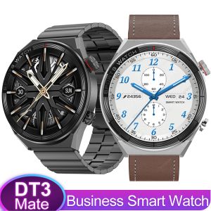 Montres Business Smart Watch Men DT3 MATE 1,5 pouce HD Écran Bluetooth Call Smartwatch NFC GPS Tracker ECG GT3 Pro Max pour Huawei iPhone