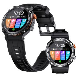 Bekijkt C21 Pro Smart Watch Men Outdoor Sport Smartwatch BT Call Voice Assistant Watch Hartslagmonitor Waterdichte polshorloge C21Pro