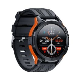 Montres C25 montres intelligentes pour hommes écran AMOLED 1.43 "1ATM étanche moniteur de fréquence cardiaque sport Smartwatch avec appel Bluetooth 2023