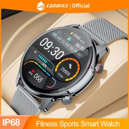 Montres Canmixs C18 Smartwatch Femmes 1.32 IP68 Imperproof Man Smart Watch Sleep Survering pour Android iOS Phone Magic 4 Reloj Intelige