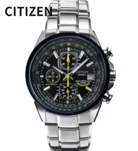 Regardez Citizen New Men Quartz Wrist Wrists Watch AutoFroping Automatic Watch Impasless Steelsports Diving Watch for Men