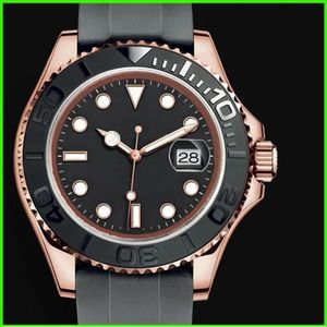 Montres Classique Hommes Plus Grande Date Miroir Automatique De Luxe Yacth Montre Mouvement Mécanique Designer Montres Acier Maître Original Montre-Bracelet R07