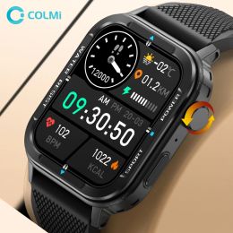 Montres Colmi M41 1.9 Mélange militaire extérieur Men de montre Bluetooth Call Smartwatch pour Xiaomi Android iOS IP67 Imperproof Ftness Watches