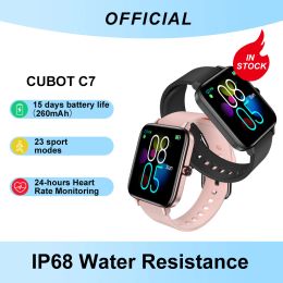 Bekijkt Cubot C7 IP68 Waterdichte smartwatch hartslagmonitor Fitness voor Android iOS Sport Smart Watch voor mannen Women voor Xiami iPhone