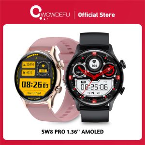 Montres Cwowdefu Smart Watch Fitness Tracker 1,36 