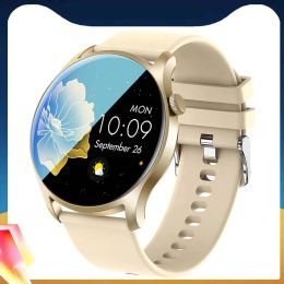 Relojes DaFit 2024 New Bluetooth Calling Women Smart Watch Smart Sports Outdoor IP67 Imprueba de oxígeno de sangre Monitoreo de oxígeno Smart Watch
