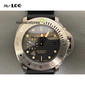 Horloges Designer luxe horloges voor heren Mechanische automatische saffierspiegel 47 mm 13 mm rubber horlogeband sport polshorloges aflv