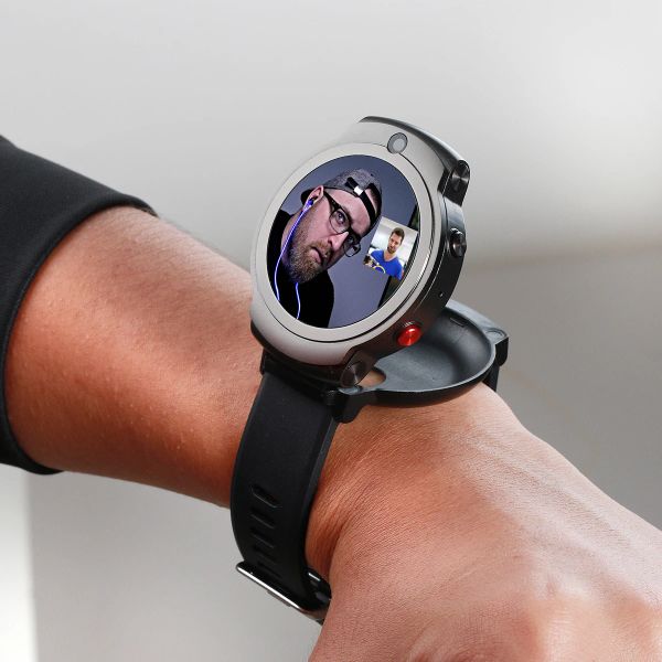Montres DM28 Smart Watch Men Femmes 4G Smartwatch Android 7.1 OS avec caméra 8MP 1280 MAH Smart Watch GPS Fitness Smart Bracelet