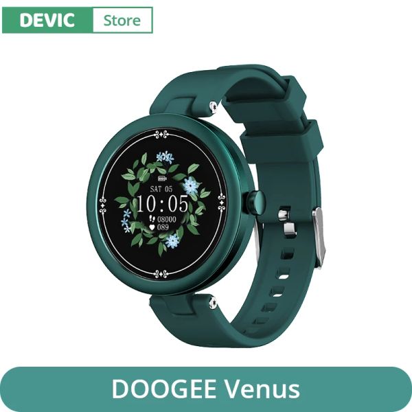 Montres Doogee Venus Global Version IP68 Profession Smartwatch Bluetooth 5.0 200mAh Large Batterie 1,09 