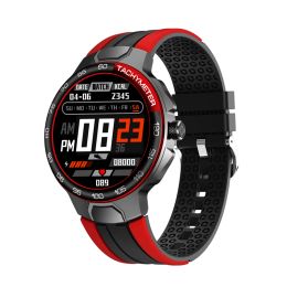 Montres E15 Smart Watch Men Sports Watches IP68 EMPRÉPERSHER GPS SALIE CARD CARTE CHARGE MÉTÈME Smartwatch PK P8 E13