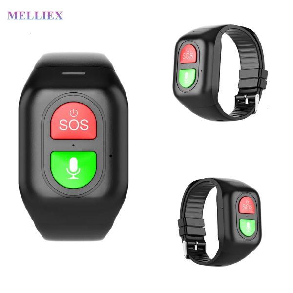 Relojes Detección de otoño SOS GPS Track Lbs 4G Smartwatch Antilost Andyost Men Smart Watch Heart Rele Long Standby Senior Fitness Bracelet