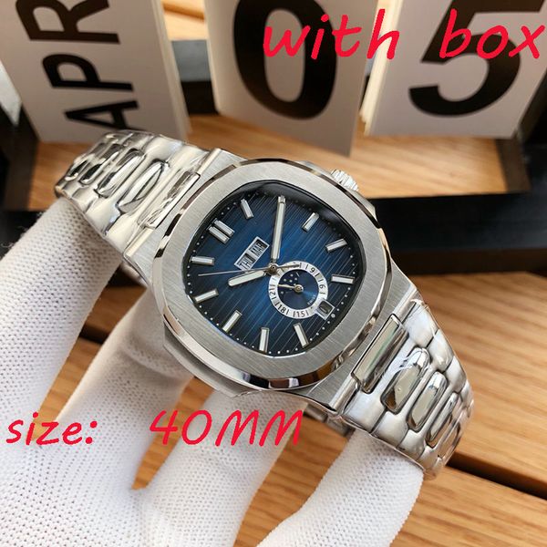 montres pour hommes avec boîte montre de luxe montre de créateur mode femme montre marque montre de haute qualité 40mm montre lumineuse montre océan reloj cartiert montre usine montre