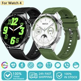 Relojes para ver 4 Bluetooth llamadas Smartwatch Men 1.43 pulgadas HD Pantalla GPS Sport Fitness Watch IP68 Waterproof Smartwatch 2024 Nuevo