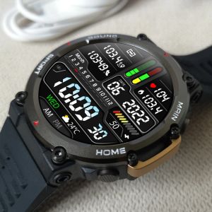 Kijkt voor Xiaomi Huawei Smart Watch Men 2023 Android Sport Bluetooth Call IP68 Waterdichte bloeddruk Fitness Tracker Smartwatch