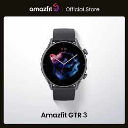 Montres Global Version Amazfit GTR 3 GTR3 GTR3 Smartwatch 1.39 "Affichage AMOLED ZEPP OS Alexa GPS Smart Watch pour Android iOS