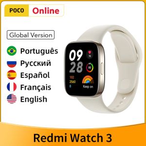 Montres Global Version Redmi Watch 3 GPS Smartwatch Blood Oxygen Monitor Activity suivi de 1,75 
