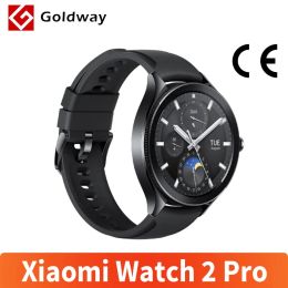 Horloges globale versie Xiaomi Watch 2 Pro 2GB 32 GB Snapdragon W5+ Gen 1 magnetische lading 1,43 "AMOLED Display Qualcomm 150+ sportmodi