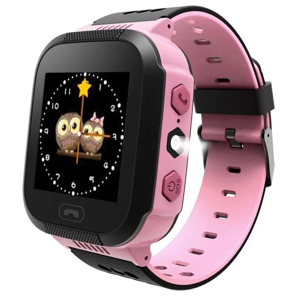 Montres GPS enfants montre intelligente AntiLost lampe de poche bébé montre-bracelet intelligente SOS appel localisation dispositif Tracker Kid Safe vs Q528 Q750 Q100 Q4