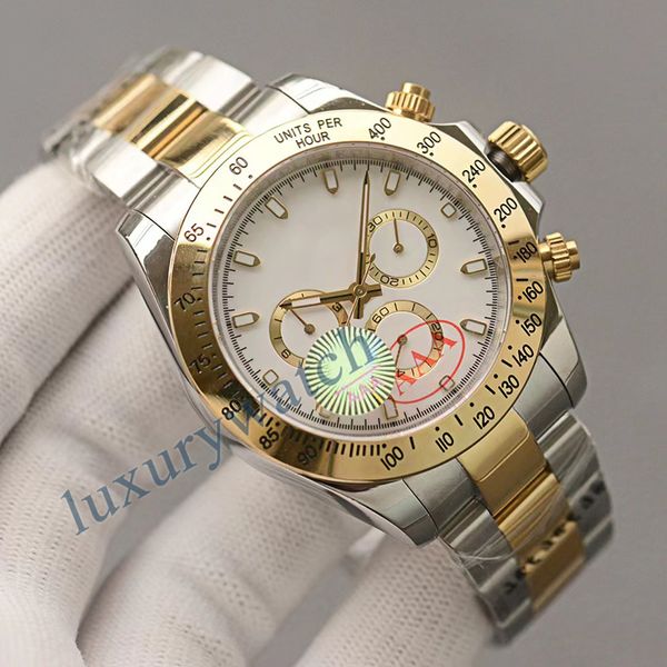 Uhren hochwertige Herrenuhr Automatikwerk Designeruhren Größe 41MM EdelstahlarmbandModeuhr leuchtende Uhren