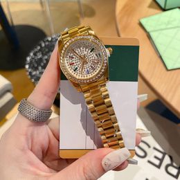 Horloges van hoge kwaliteit dameshorloge Luxe designerhorloges Waterbestendig quartz-batterij roestvrij stalen horloge montre de luxe geschenken