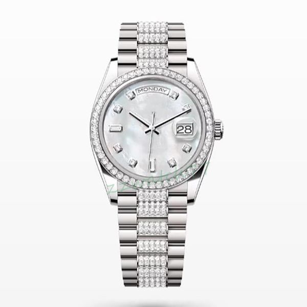 montres de haute qualité montres femmes montre à quartz bleu fleur cadran diamant montres dames de luxe montre-bracelet noir blanc en gros mode vintage horloge l5