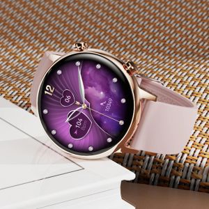 Relojes HK39 Smart Watch Women Small with WhatsApp IP68 AMOLED AMOLED 360*360 HD Presión arterial Android Ladies NFC Smartwatch