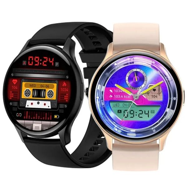 Montres HK89 Smart Watch Men Men Femmes AMOLED ÉCRAN