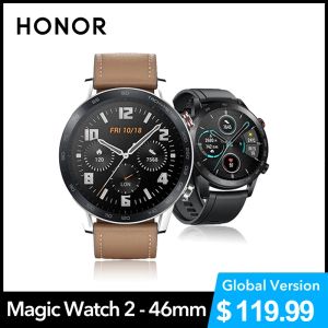 Montres Honor Magic Watch 2 Care Shate Monitor moniteur d'oxygène sanguin Spo2 Smartwatch14 Days Battery Fitness Tracker Watches Smart For Men