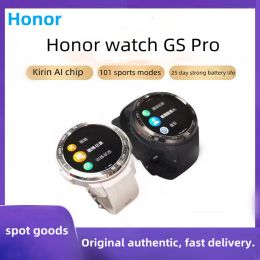 Watches Honor Smart Smart GS Pro Blood Oxygen Heart Heart Monitoring Sleeping Sports Sports Mountaineering Bluetooth Call Genuine.