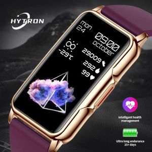 Regarde Hytron Smart Watch Men and Women Connection Bluetooth Téléphone mobile Music Fitness Sports Band Imperproof 1,47 pouces Smartwatch Nouveau