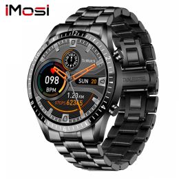 Regarde iMosi i9 Smart Watch 2020 Bluetooth Calle Téléphone Smartwatch Heart rate Men plusieurs modes sportifs imperméables pour Android iOS Phone